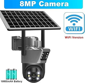 Caméra panneau solaire